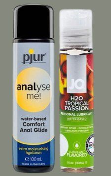 Набор лубрикантов pjur analyse me! Comfort water glide 100 мл + System JO Tropical Passion (30 мл) LB1003 фото