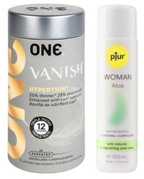 Набор 12 шт ONE Vanish + Лубрикант Pjur Woman Aloe 100 мл SOS13068 фото
