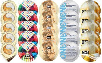 Набор из OLO Ice Durable + ONERibs + ONE Vanish + ONE Sensitive + ONE Banana SOS8682 фото