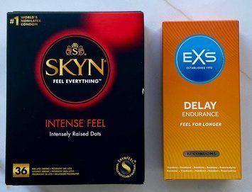 Комплект резинок Skyn Intense Feel 36 шт - EXS Delay, 12 шт SOS3109 фото