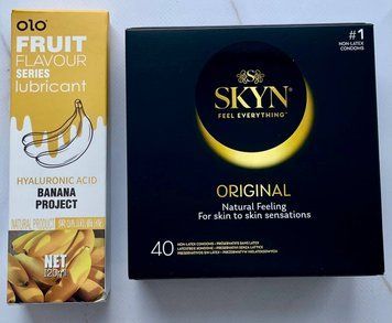 Комплект SKYN ORIGINAL 40 шт + Гель-лубрикант банан 120 мл OLO SOS3751 фото