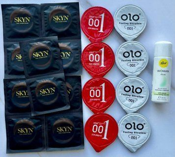 Набор 18 штук Skyn, Olo + лубрикант pjur Woman Aloe (30 мл) SOS4001 фото