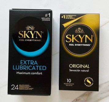 Комплект SKYN Exstra Lube 24шт+ Skyn Original 10 шт  SOS2099 фото