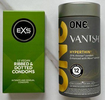 Комплект ONE Vanish 12 шт - EXS Ribbed & Dotted 12 шт  SOS3159 фото