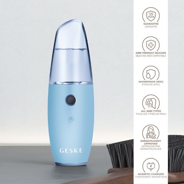 Увлажнитель для кожи лица GESKE Facial Hydration Refresher 4 in 1 aquamarine HB0160 фото