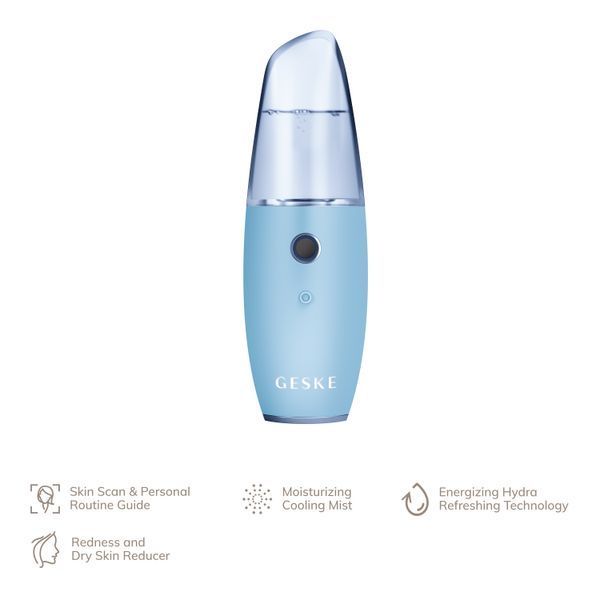 Увлажнитель для кожи лица GESKE Facial Hydration Refresher 4 in 1 aquamarine HB0160 фото