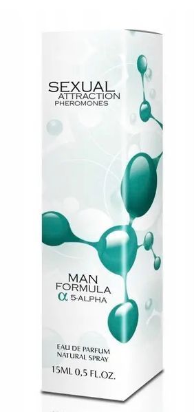 Sexual Attraction man spray 15ml, чоловічий, спокусливий і збуджуючий бажання SHS10 фото