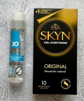 Комплект Skyn Original 10 шт - Лубрикант System JO H2O ORIGINAL (30 мл)  SOS2685 фото