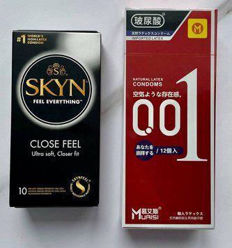 Комплект SKYN Close Feel 10 шт + Muaisi 001 Red 12 шт  SOS2735 фото