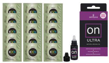 Комплект EXS Snug Fit 15 шт + Sensuva ON Ultra, 5 мл SOS14937 фото
