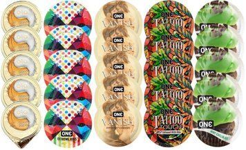 Набор из OLO Ice Durable + ONERibs + ONE Vanish + ONETattoo + ONE Mint Chocolate SOS8677 фото