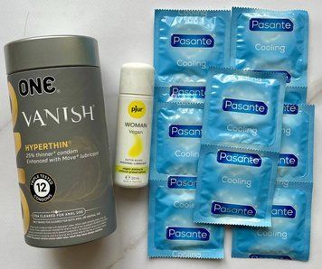 Комлект 22 шт ONE Vanish - Pasante Cooling + Лубрикант pjur Woman Vegan 30 мл SOS1494 фото
