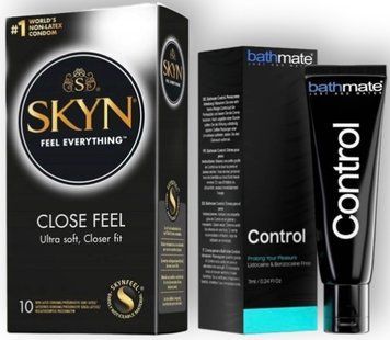 Набір з SKYN Close Feel (10 шт) + Пролонгатор Bathmate Control 7 мл SOS8939 фото