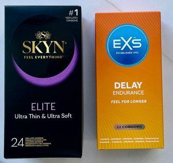 Комплект резинок Skyn Elite 24 шт - EXS Delay, 12 шт SOS3104 фото