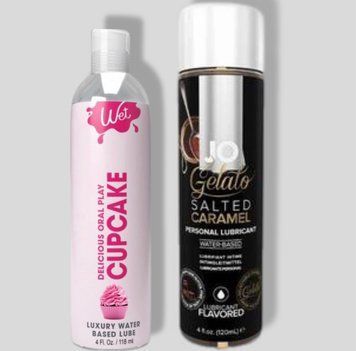 Wet Oral Play Cupcake (118 мл) + JO GELATO Salted Caramel (120 мл) LB755 фото