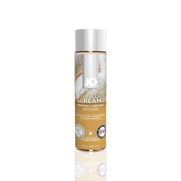 Змазка на водній основі System JO H2O &mdash; Vanilla Cream (120 мл) без цукру, рослинний гліцерин SO1778 фото