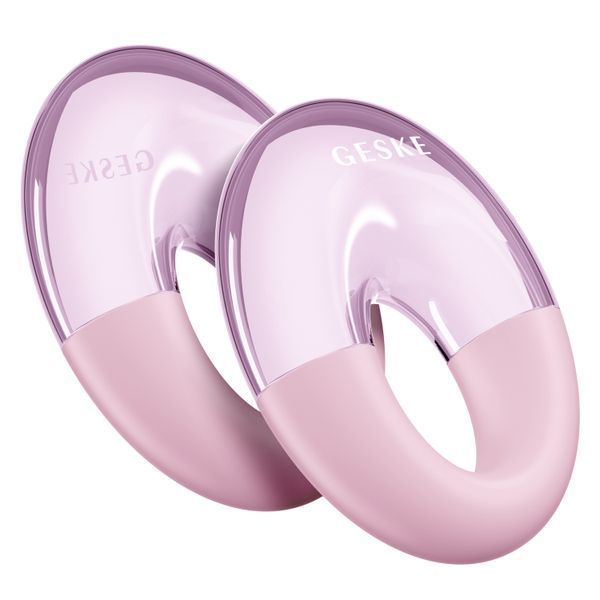 Массажер для глаз GESKE Cool & Warm Eye Massager 7в1 pink HB0313 фото