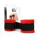 Наручники Art of Sex - Handcuffs Soft Touch Красные SO8497 фото 3