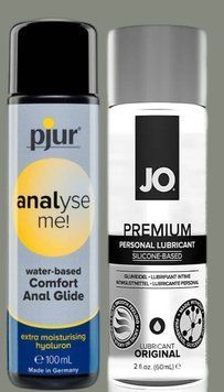 Набор лубрикантов pjur analyse me! Comfort water glide 100 мл + System JO PREMIUM ORIGINAL (60 мл) LB952 фото