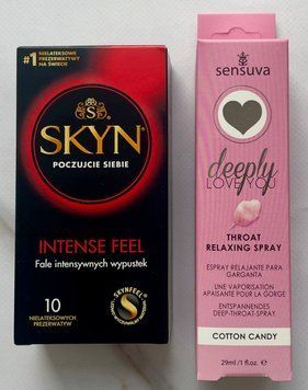Комплект Skyn Intense Feel 10 шт - Спрей Sensuva Deeply Love You Cotton Candy (29 мл) SOS2888 фото