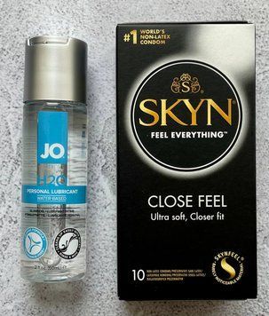 Набір Skyn Close Feel 10 шт + Лубрикант System JO H2O ORIGINAL (60 мл)  SOS2691 фото