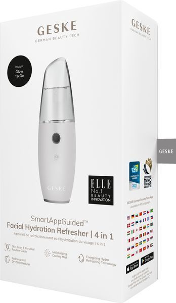 Увлажнитель для кожи лица GESKE Facial Hydration Refresher 4 in 1 white HB0161 фото