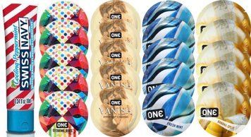 Набор из SwissNavy CoolingPeppermint 10мл + ONERibs + ONE Vanish + ONE Mint + ONEBanana SOS8634 фото