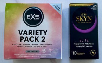 Комплект Skyn Elite 10 шт + EXS Variety pack 2 на 48 штук SOS3060 фото