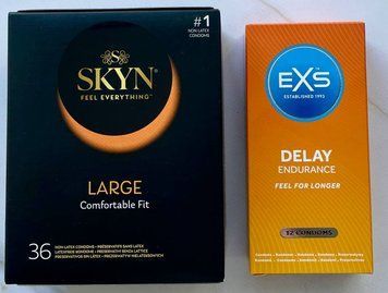 Комплект резинок Skyn Large  36 шт - EXS Delay, 12 шт SOS3110 фото