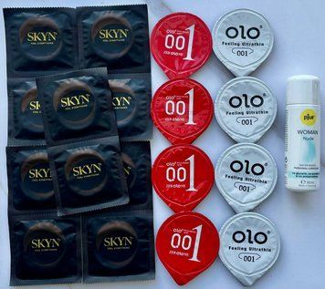 Набор 18 штук Skyn, Olo + лубрикант pjur Woman Nude (30 мл) SOS4002 фото