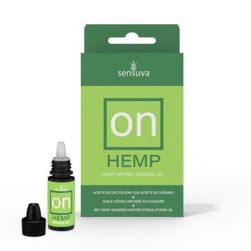 Збуджувальні краплі для клітора Sensuva &ndash; ON for Her Hemp Infused Arousal Oil (5 мл) з олією конопель SO3178 фото