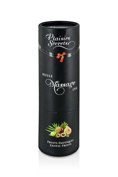 Массажное масло Plaisirs Secrets Exotic Fruits с афродизиаками, съедобное (59 мл) SO1839 фото