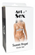 Сексуальний набір білизни з відкритими чашками та перлами Art of Sex Sweet Angel, білий (L, XL, 2XL) SO7762 фото 3