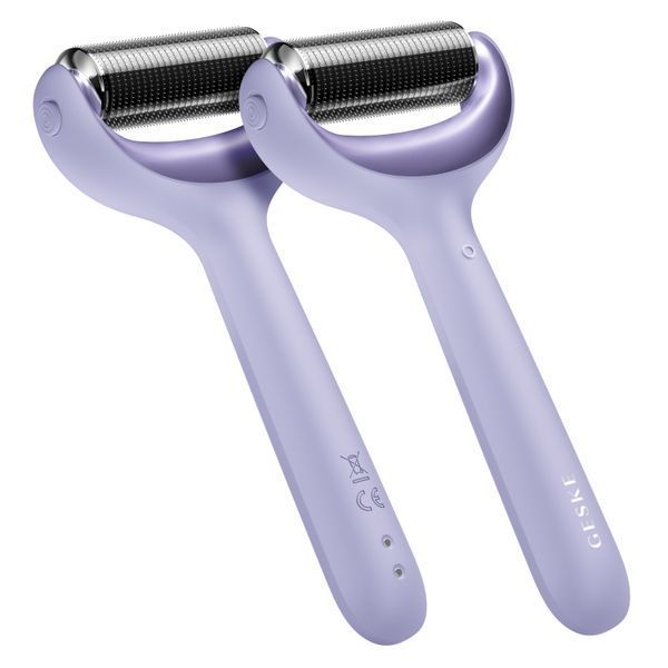 Роллер для игловой мезотерапии лица и тела GESKE MicroNeedle Face&Body Roller 9в1 purple HB0211 фото