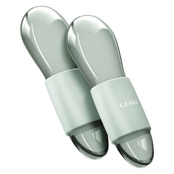 Подвійний масажер для очей GESKE Cool&Warm Duo Eye Massager 7в1 green HB0321 фото