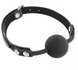 Силіконовий кляп Fetish Tentation Silicone Ball Gag, чорний SO4038 фото 1