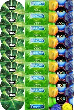 Набір 24 шт One Glowing Pleasures + Delay Infinity + EXS BUBBLEGUM SOS7316 фото