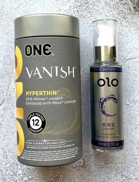 Набор ONE Vanish (12 шт) + Лубрикант "olo smooth" 60 мл SOS2351 фото