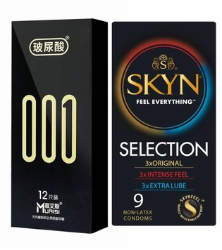 Набір :  001 Muaisi з натурального матеріалу 12шт та Skyn Selection 9 шт SOS130 фото