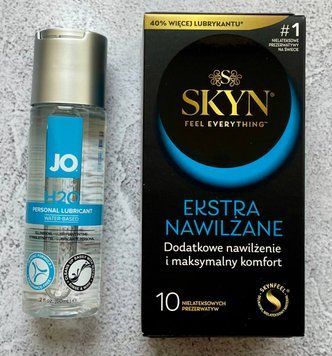 Набір Skyn Extra Lube 10 шт + Лубрикант System JO H2O ORIGINAL (60 мл)  SOS2692 фото