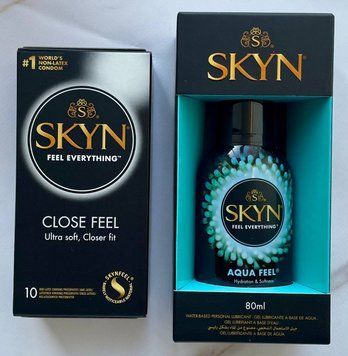 Набор SKYN Close Feel 10 шт. + Лубрикант на водной основе SKYN AQUA FEEL, 80 мл. SOS1207 фото