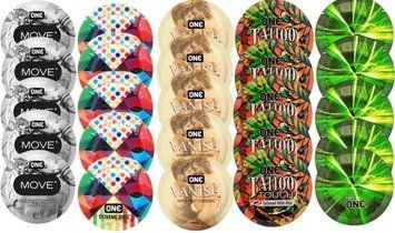 Набір з 25 шт One Move + ONE Ribs + ONE Vanish + ONE Tattoo + ONE Glowing SOS8371 фото