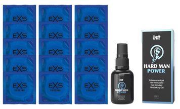Комплект EXS Cooling 15 шт + Intt Hard Man Power Gel (15 мл)  SOS14578 фото