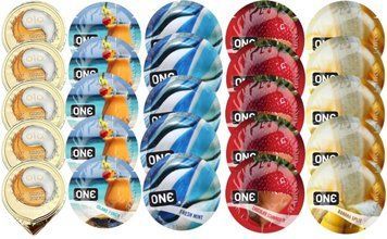 Набор из OLO Ice Durable + ONE Island Punch + ONE Mint + ONEChocolateStrawberry + ONEBanana SOS8726 фото