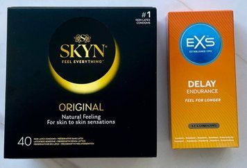 Комплект резинок Skyn Original 40 шт - EXS Delay, 12 шт SOS3111 фото