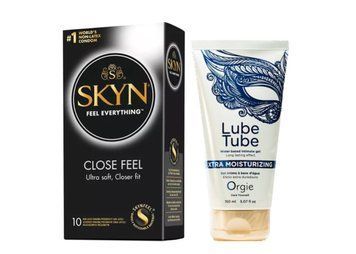 SKYN Close Feel 10 шт и Лубрикант ORGIE Lube Tube Xtra, 150 мл SOS872 фото