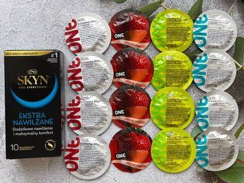 Комплект 26 штук Skyn Extra Lube + ONE Extreme Ribs, Pleasure Plus, Flavor Waves, Glowing Pleasures SOS2301 фото