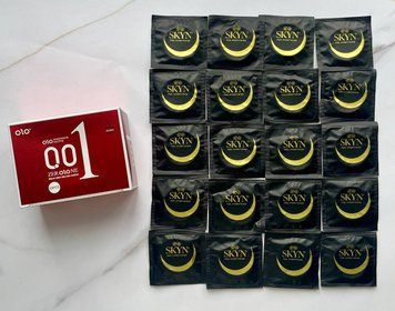 Набор 20 шт Skyn ​​Original + OLO возбуждающий с разогревающим эффектом (001) (10 шт) SOS2451 фото