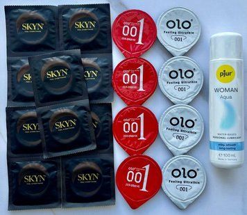 Набор 18 штук Skyn, Olo + лубрикант pjur Woman Aqua (100 мл) SOS4003 фото