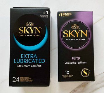 Комплект SKYN Exstra Lube 24шт+ Skyn Elite 10 шт SOS2101 фото